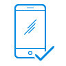 Symbol der viser at det er muligt at tilgå dit ERP-system via mobilen