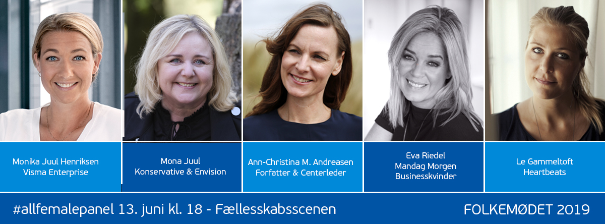 #allfemalepanel med Monika Juul Henriksen på Folkemødet 2019